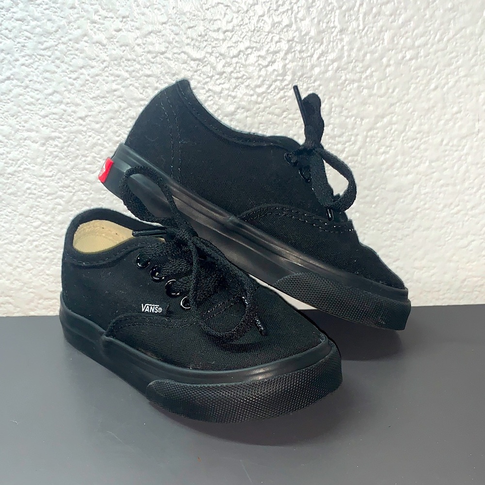 Vans Kids Classic Black Sneakers
